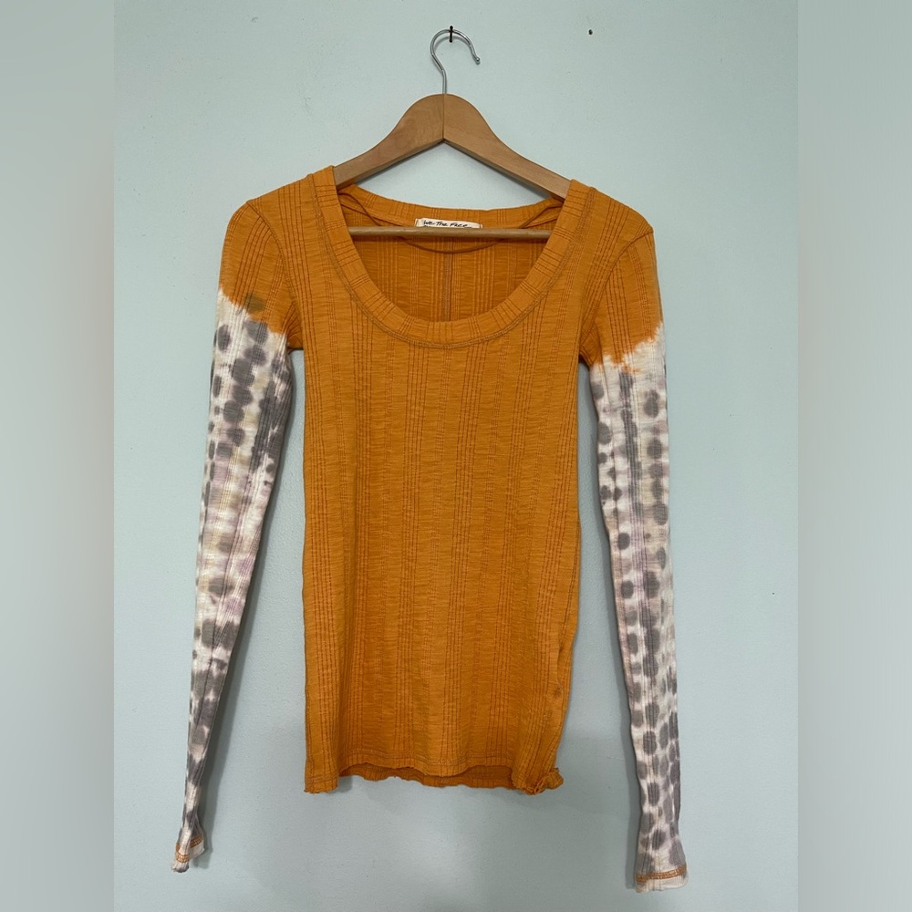 Free people tie dye long sleeve